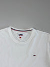 Tommy Jeans Essential Flag Logo White T-Shirt (L)
