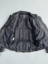 Hein Gericke Black Pure Leather Biker Jacket Multi Pocket (S/M)