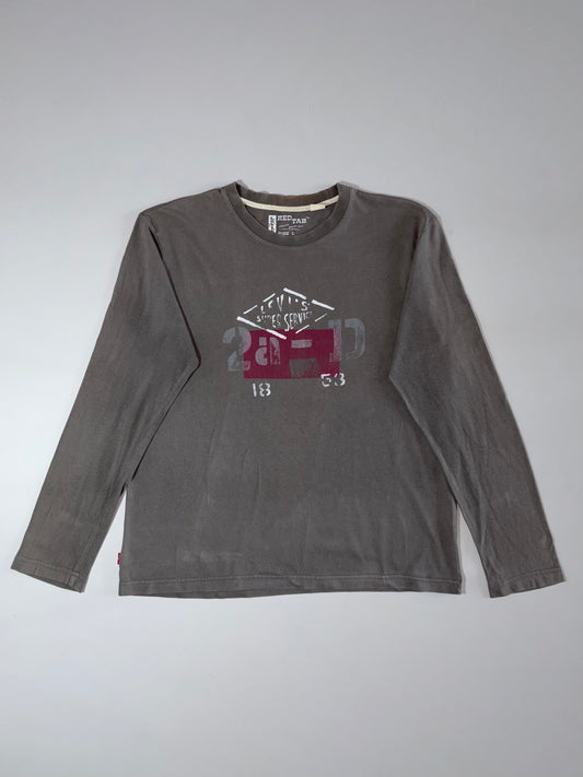 Levi’s Red Tab “Super Service” Graphic Long Sleeve Tee (L)