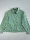 Vintage Polo by Ralph Lauren Mint Green Cotton Harrington Jacket (XL)