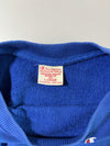 Champion Reverse Weave All-Over Logo Print Sweatshirt – Royal Blue – (L)