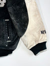 NFL Raiders Premium Original Sued Leather Jacket (XL)