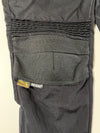 Black Kevlar Reinforced Motorcycle Riding Pants (W:32) (L:41)