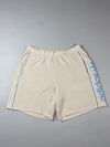 Adidas Originals Trefoil Side Logo Cream Sweat Shorts (W:36) (L:20)