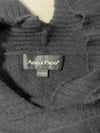 Adele Fado Vintage V-Neck Knit Sweater  Black women's (XS)