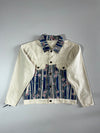 Lee x Gossip Floral Stripe Denim Women's Jacket (M)