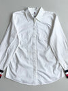 Tommy Hilfiger Women's White Cotton Shirt –  (S)