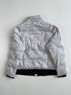 Big Train Osaka Grey Puffer Jacket with Embroidered Logo (M)