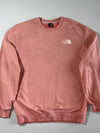 The North Face "Never Stop Exploring" Crewneck Sweatshirt – Dusty Pink (S)