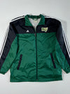 Adidas Rams Basketball Green & Black Full-Zip Track Jacket with 3-Stripes (XL)