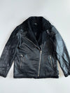 Forever 21 Premium Original Leather Jacket Furr Inside (M)