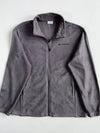 Columbia Charcoal Grey Full Zip Fleece Jacket (XL)