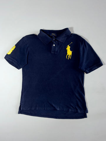Polo Ralph Lauren Big Pony Polo Shirt Navy Yellow Youth/Men’s (M)