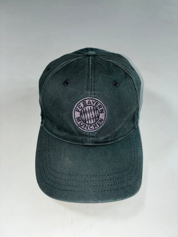 FC Bayern München Dark Green Tonal Crest Cap – Official Club Merch (Adjustable)