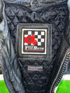 First Racing | Leather Moto Jacket with Thinsulate (M) (Paded)