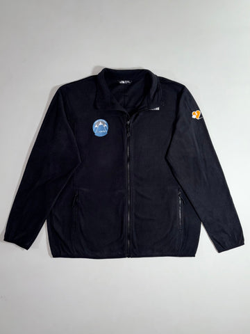 The North Face Mountain Challenge Fleece Jacket – Black (2XL)