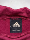 Adidas | Burgundy Mock Neck Long Sleeve Top (L)