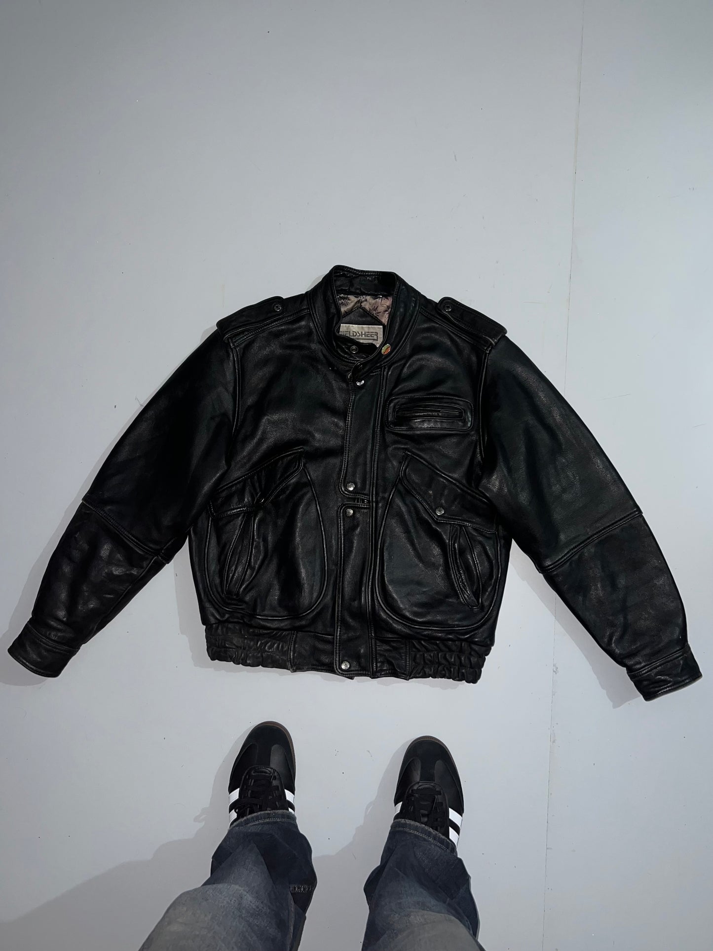 ZDesigner Original Leather Jacket (RARE FIND) (S/M)