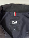 K2 Navy Zip-Up Field Jacket  (M)