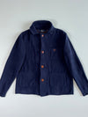 Fred Perry Navy Wool Chore Cardigan (M)