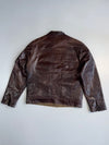 ZVintage Fabiani Pure Leather Utility Bomber Jacket RARE (L)