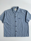 Pepe Jeans London | Blue Gingham Check Short Sleeve Shirt | (XL)