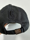 NBA Chicago Bulls Tonal Black Embroidered Logo Cap (Adjustable)