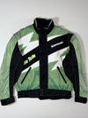 Vintage Kawasaki Green Black Racing Jacket (L/XL)