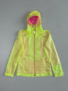 Adidas Neon Yellow Mesh-Lined Running Windbreaker with Thumbholes Women’s (S)