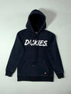 Vintage Dickies Black Spell Out Logo Hoodie (S)