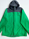 Vintage Jack Wolfskin Green Grey Hooded Rain Jacket (2XL)