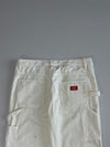 Dickies White Striped Corduroy Carpenter Pants (W:32|L:41)