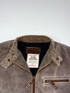 Torque Originals Handcrafted  Denim Jacket – Brown  (M)