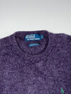 Polo by Ralph Lauren Purple Lambswool Crewneck (S)