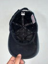 MLB LA Dodgers Black Dad Cap – White Embroidered Logo (Adjustable)