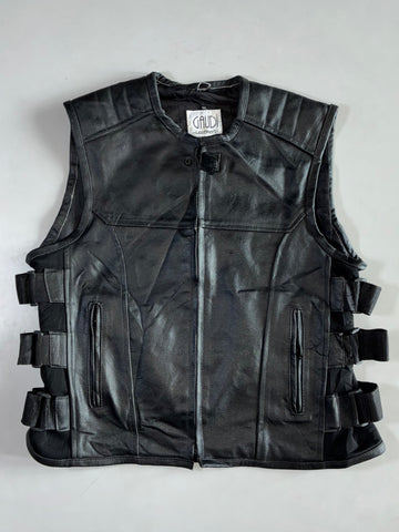 Gaudi Premium Original Leather Vest (XL)