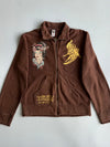 Ed Hardy Geisha Graphic Zip-Up Jacket (L)