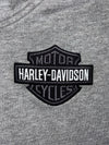 Harley-Davidson Bar & Shield Logo Full Zip Hoodie Grey Men’s (L)