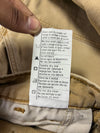 Carhartt Relaxed Fit Double Knee Tan Duck Canvas Work Pants (W:30) (L:38)