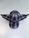 Old Time Hockey × Montreal Canadiens Plaid Trapper Cap (S/M)