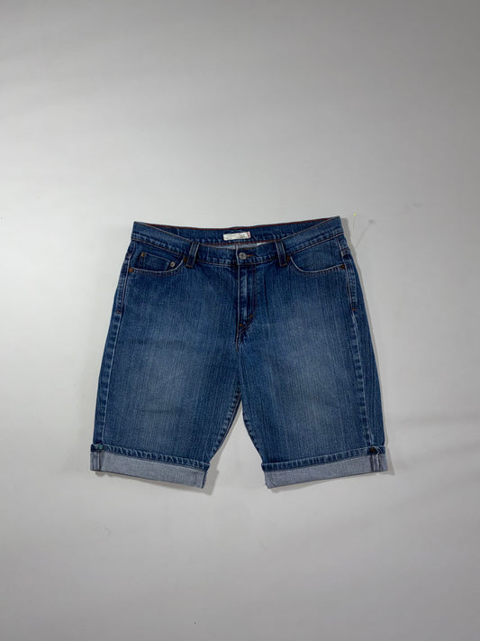 Levi’s 515 Cuffed Denim Bermuda Shorts (W:34) (L:20)