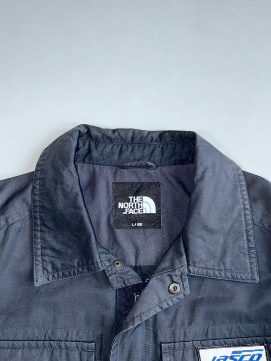 The North Face Utility Field Jacket | Black Multi-Pocket Outdoor Jacket (L)