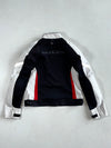 Maxler Mesh Motorcycle Riding Jacket – White/Black/Red (XS)