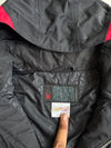 Spyder Black & Red Hooded Ski Jacket (S)