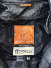 Icon Tuscadero Genuine Leather Moto Jacket (S)