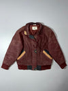 Brandon Thomas Premium Original Suede Leather Jacket (M)