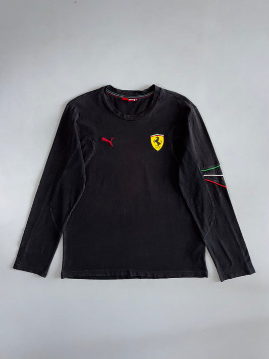 Puma x Scuderia Ferrari Long Sleeve T-Shirt – Faded Black (M)