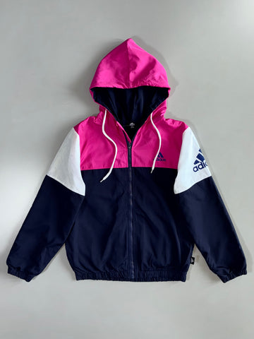 Adidas 90s Colorblock Windbreaker Jacket (XS)