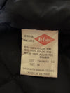 Lee Cooper Navy Hooded Puffer Jacket – Snap-Button Insulated Winter Jacket, (S)