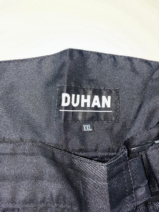 Duhan | Mesh Summer Riding Pants Black Reflective Knee Paded (W:37) (L:42)